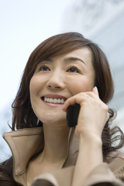 50代女性　同窓会前に綺麗な口に